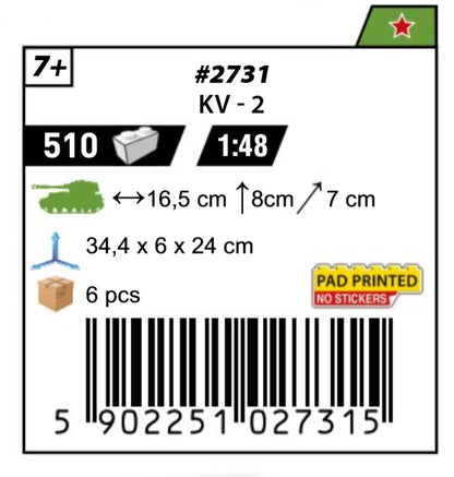 COBI 2731 - KV-2