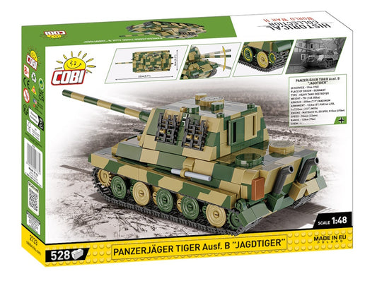 COBI 2733 - PANZERJÄGER TIGER AUSF.B "JAGDTIGER" (PRE-COMMANDE)