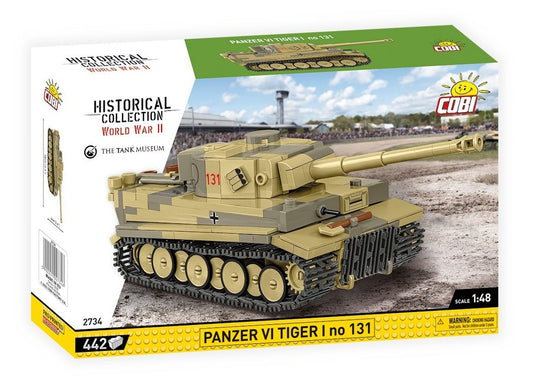 COBI 2734 - PANZER VI TIGER I NO 131 (PRE-COMMANDE)
