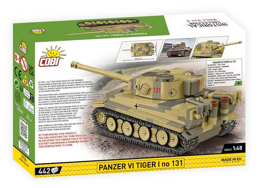COBI 2734 - PANZER VI TIGER I NO 131 (PRE-COMMANDE)