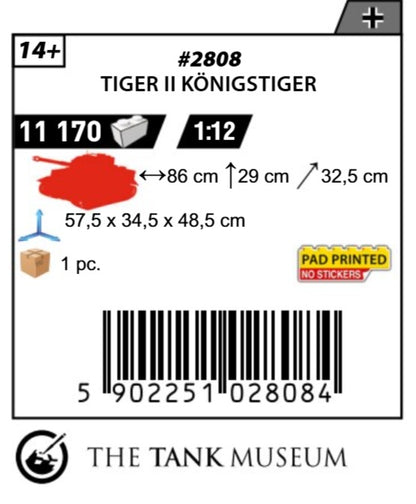 COBI 2808 - TIGER II KÖNIGSTIGER