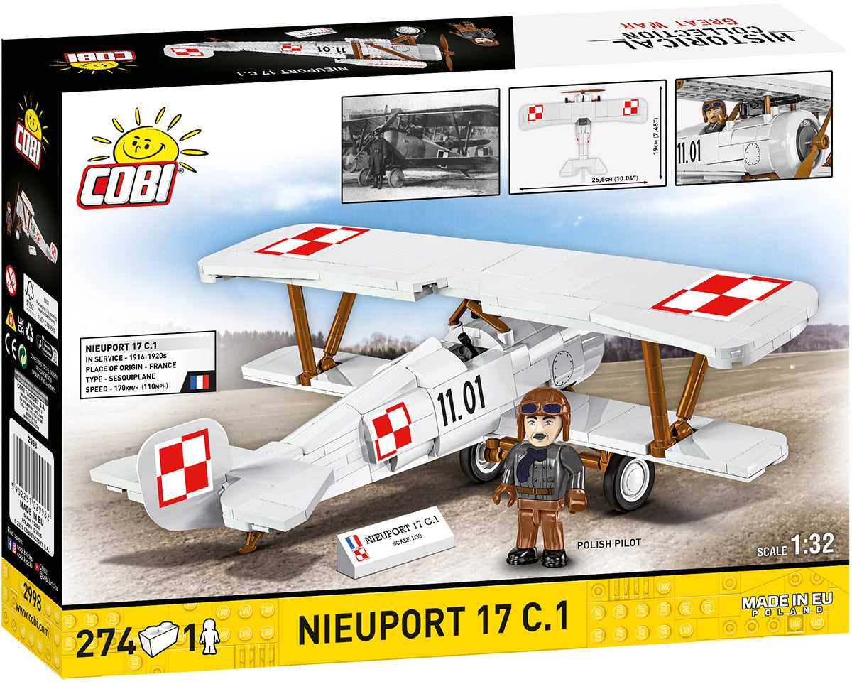 COBI 2998 - NIEUPORT 17 C.1  (PRE-COMMANDE)