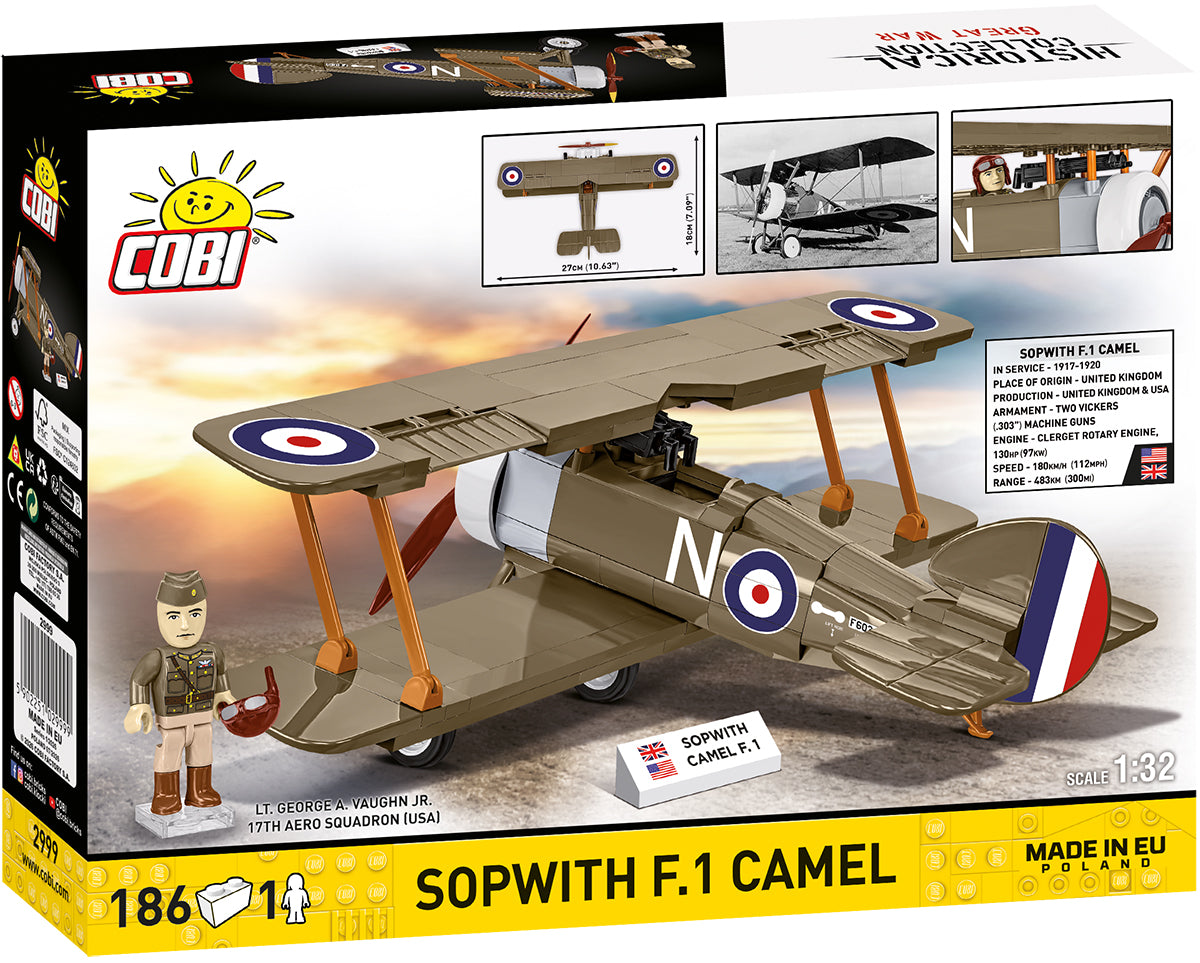 COBI 2999 - SOPWITH F.1 CAMEL (PRE-COMMANDE)