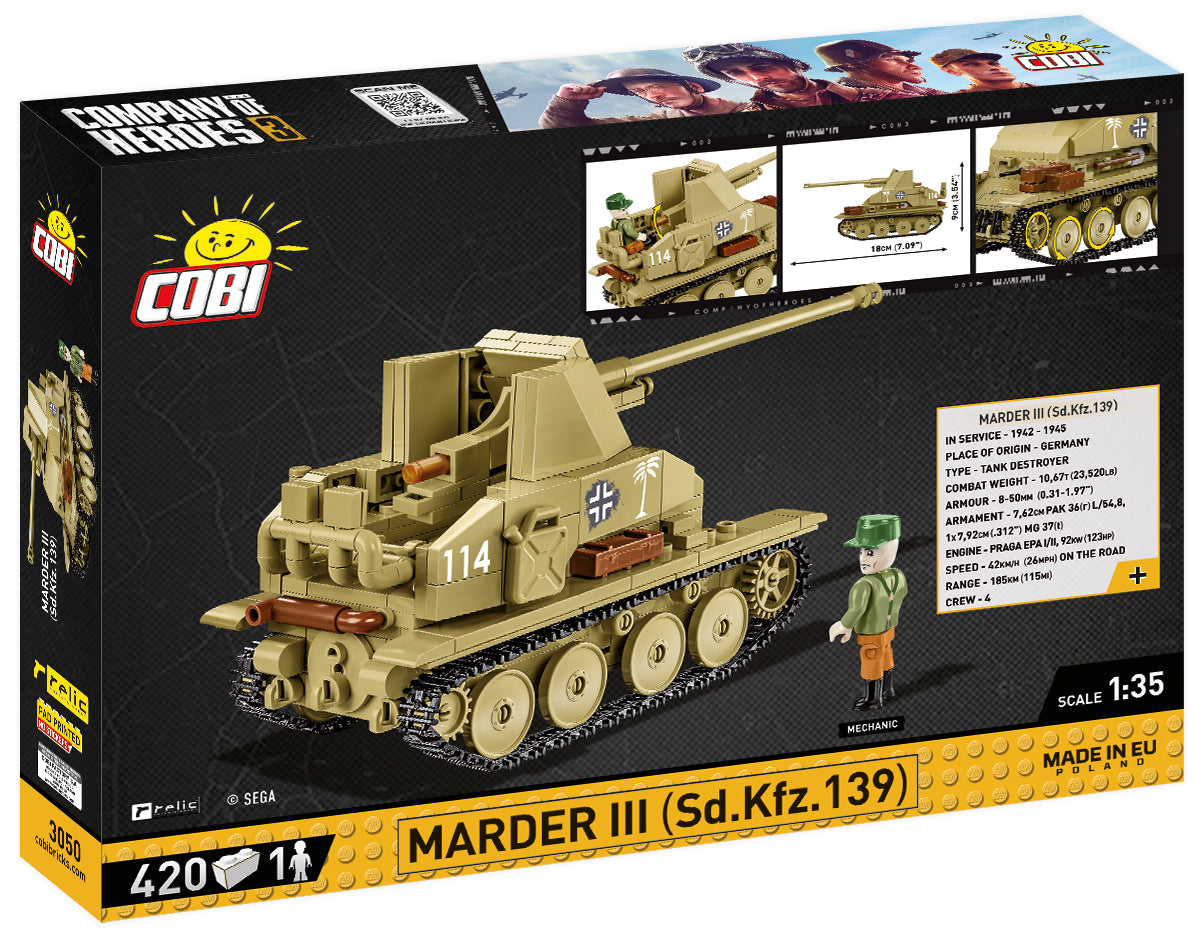 COBI 3050 - MARDER III (SD.KFZ 139)