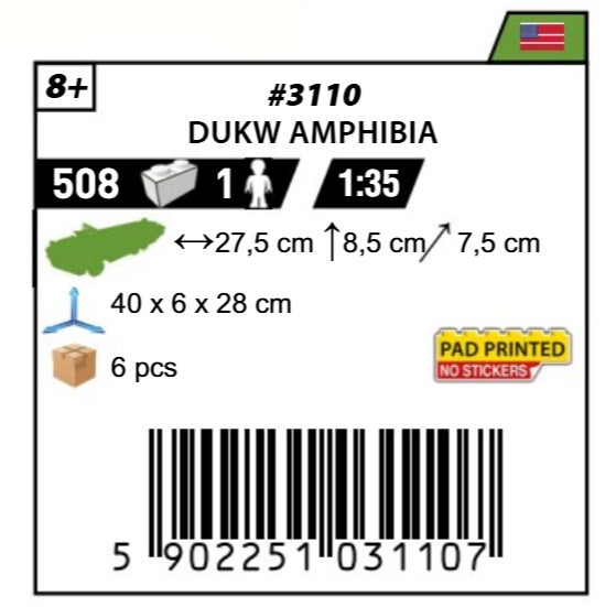 COBI 3110 - DUKW AMPHIBIA
