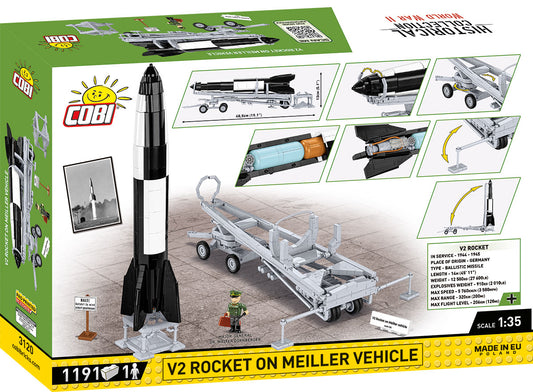 COBI 3120 – V2-Rakete auf Meiller-Fahrzeug Executive Edition