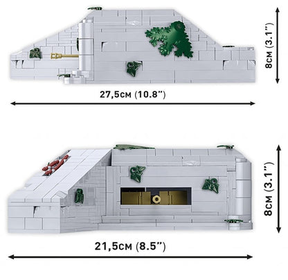 COBI 3136 - GERMAN BUNKER REGELBAU 667 (PRE-COMMANDE)