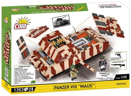 COBI 3138 - PANZER VIII "MAUS" (PRE-COMMANDE)