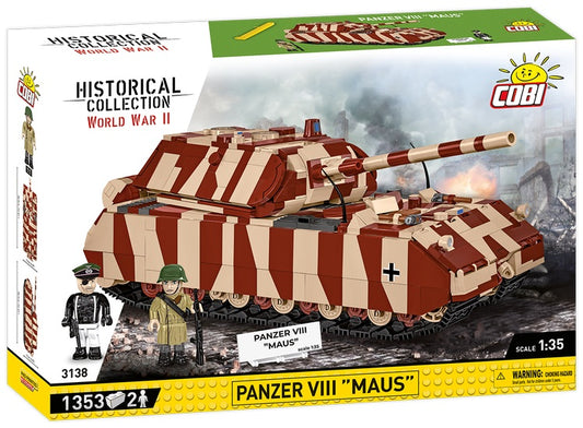 COBI 3138 - PANZER VIII "MAUS" (PRE-COMMANDE)
