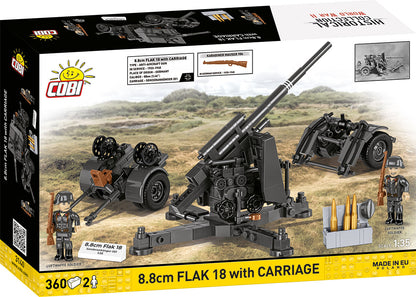 COBI 3140 - 8.8CM FLAK 18 WITH CARRIAGE
