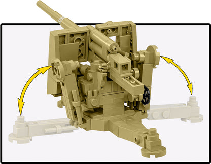 COBI 3141 - 8.8CM FLAK 18 (PRE-COMMANDE)