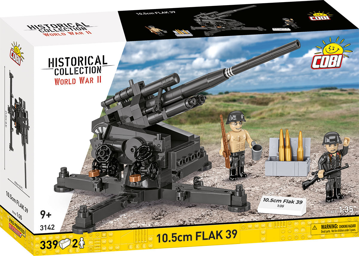 COBI 3142 - 10.5CM FLAK 39 (PRE-COMMANDE)