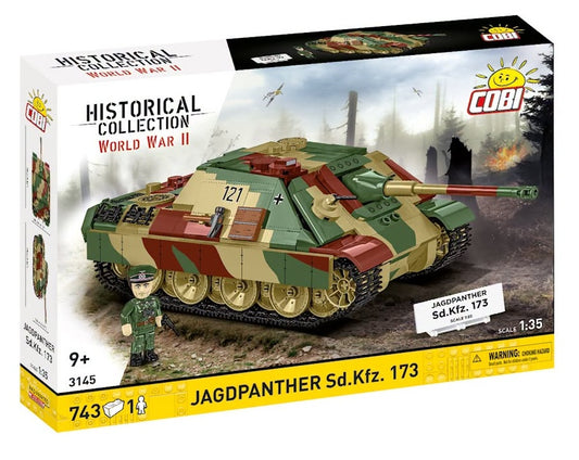 COBI 3145 - JAGDPANTHER SD.KFZ173 (PRE-COMMANDE)