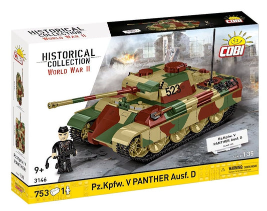 COBI 3146 - PANZER V PANTHER AUSF.D (PRE-COMMANDE)