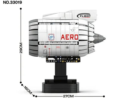 REOBRIX 33019 - AIRCRAFT ENGINE TURBOFAN