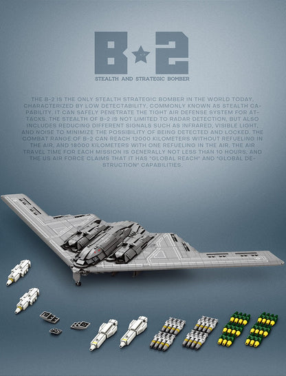 REOBRIX 33038 - B2 STEALTH AND STRATEGIC BOMBER