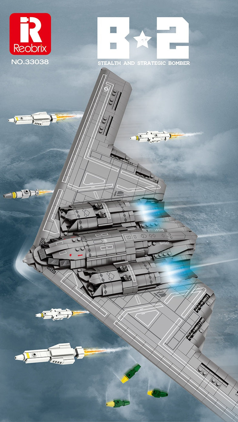 REOBRIX 33038 - B2 STEALTH AND STRATEGIC BOMBER