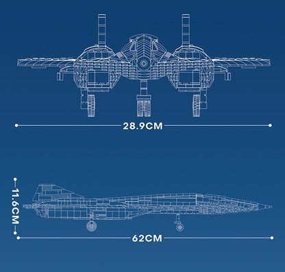 REOBRIX 33039 - SR72 RECONNAISSANCE AIRCRAFT