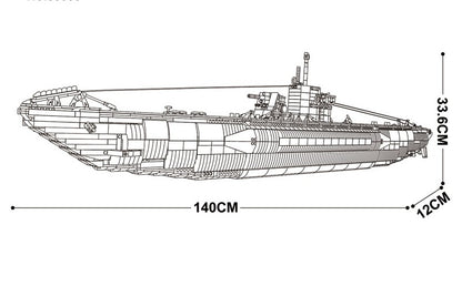 REOBRIX 33050 - UNDERSEA BOAT