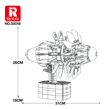 REOBRIX 33018 - AIRCRAFT ENGINE