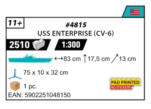 COBI 4815 - USS ENTERPRISE (CV-6)