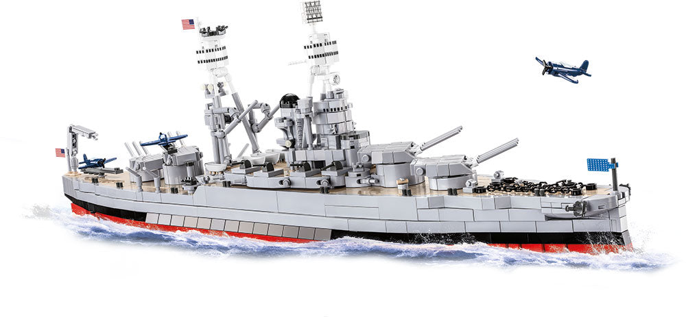 COBI 4842 - PENNSYLVANIA-CLASS BATTLESHIP 2in1 USS ARIZONA (BB-39) USS PENNSYLVANIA (BB-38) Executive Edition