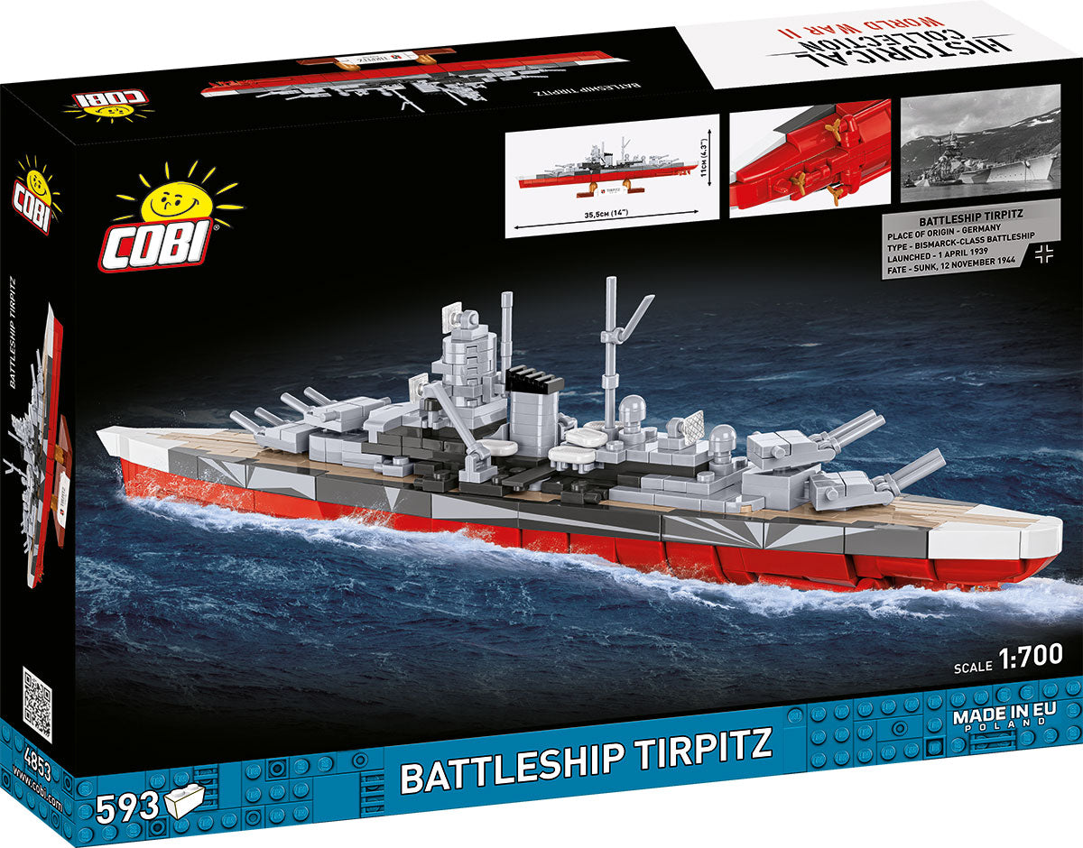 COBI 4853 - BATTLESHIP TIRPITZ (PRE-COMMANDE)