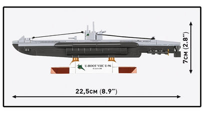 COBI 4857 - U-BOOT VIIC U-96 (PRE-COMMANDE)