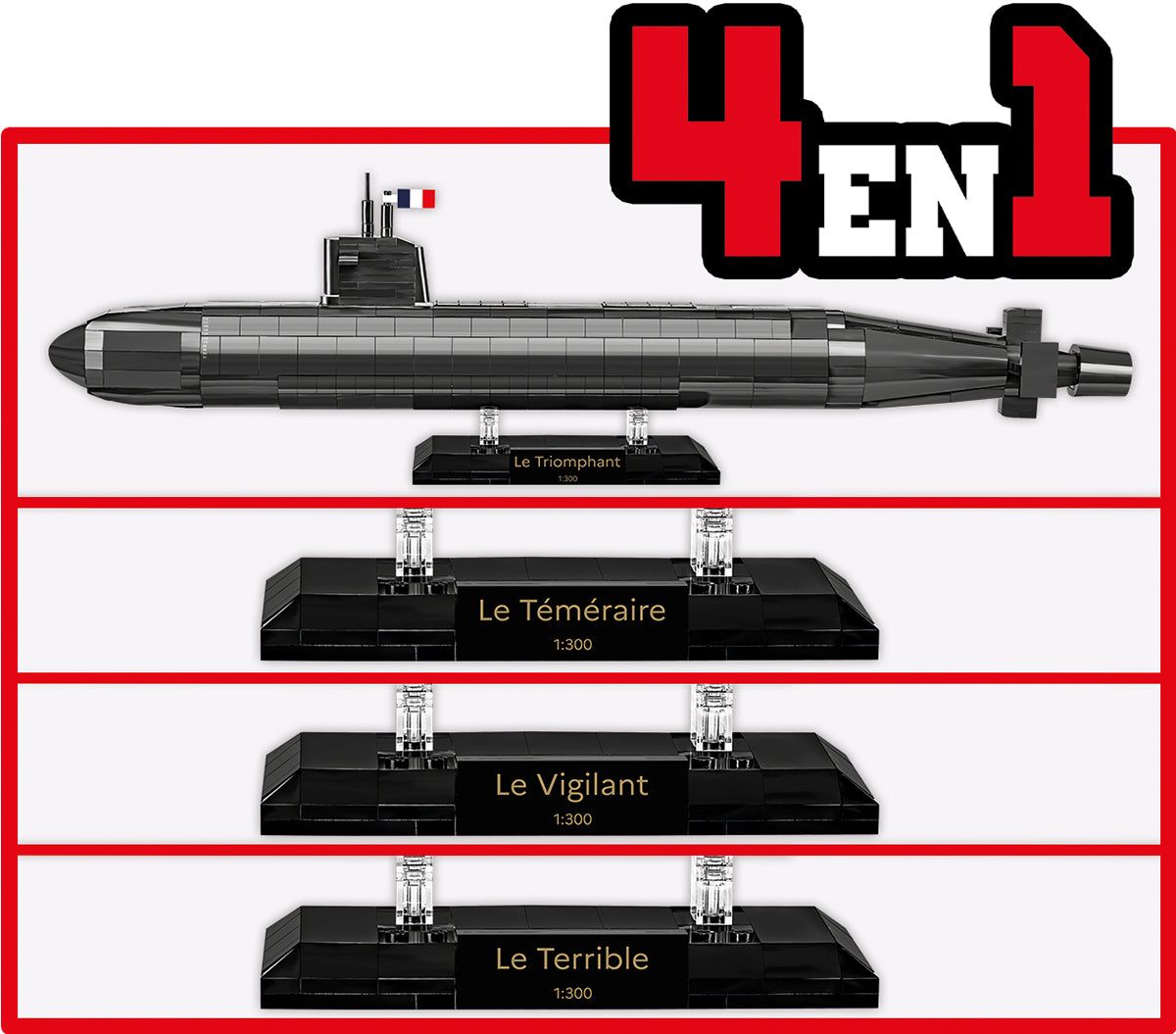 COBI 4859 - SOUS-MARIN SNLE (PRE-COMMANDE)