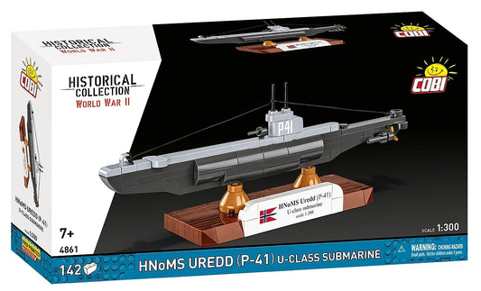 COBI 4861 - HNOMS UREDD (P41)  U-CLASS SUBMARINE(PRE-COMMANDE)