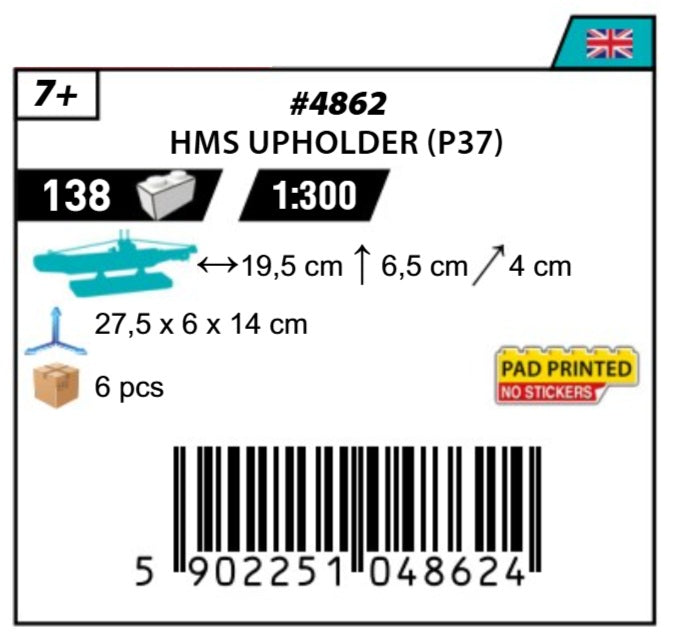 COBI 4862 - HMS UPHOLDER (P37) U-CLASS SUBMARINE