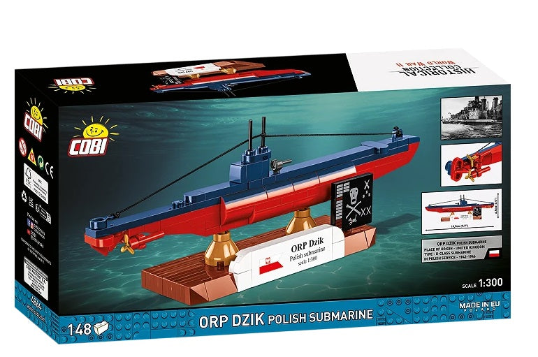 COBI 4864 - ORP DZIK POLISH SUBMARINE