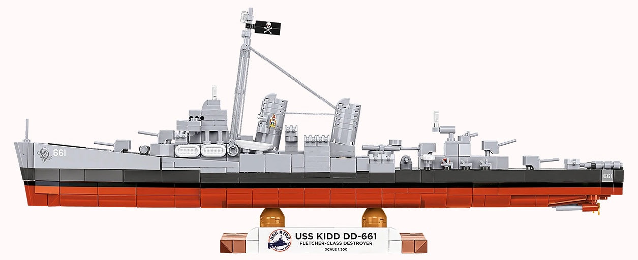COBI 4866 - USS KIDD DD-661 (PRE-COMMANDE)