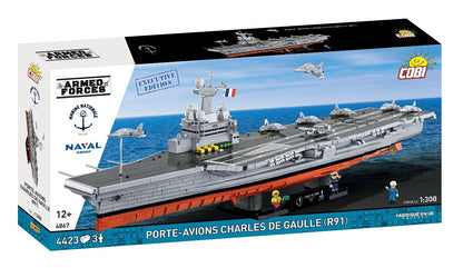 COBI 4867 - PORTE-AVIONS CHARLES DE GAULLE (R91) Executive Edition (PRE-COMMANDE)