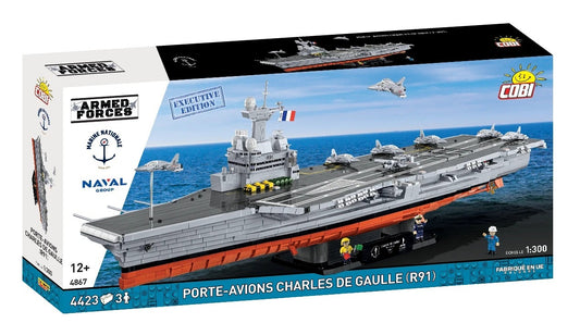 COBI 4867 - PORTE-AVIONS CHARLES DE GAULLE (R91) Executive Edition (PRE-COMMANDE)