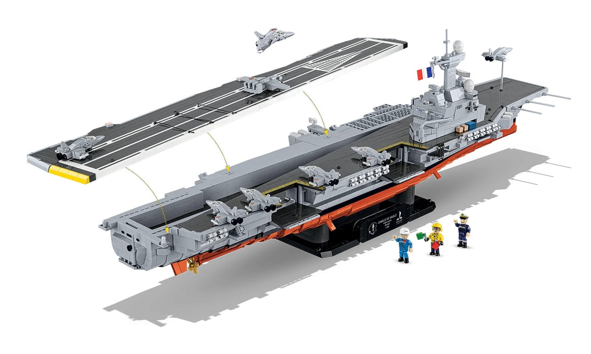COBI 4867 - PORTE-AVIONS CHARLES DE GAULLE (R91) Executive Edition (PRE-COMMANDE)
