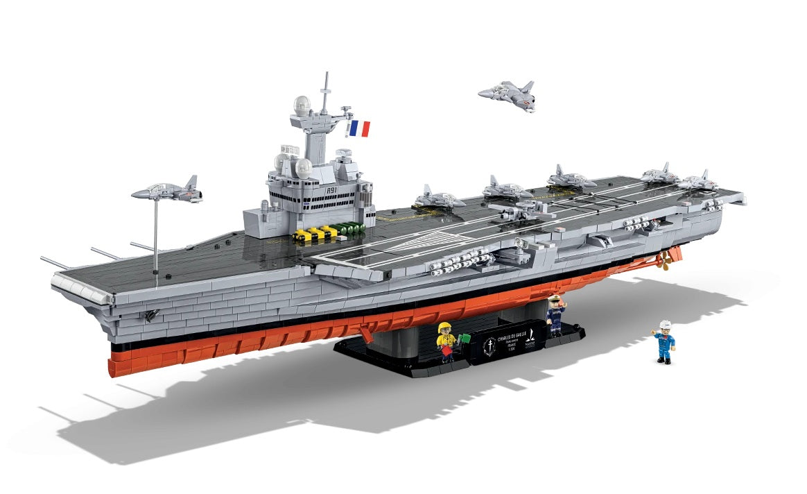 COBI 4867 - PORTE-AVIONS CHARLES DE GAULLE (R91) Executive Edition (PRE-COMMANDE)