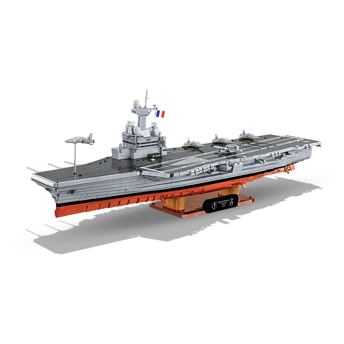 COBI 4868 - PORTE-AVIONS CHARLES DE GAULLE (R91) (Arrivée en stock 28 Octobre)