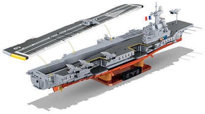 COBI 4868 - PORTE-AVIONS CHARLES DE GAULLE (R91) Boite Légérement Abimée