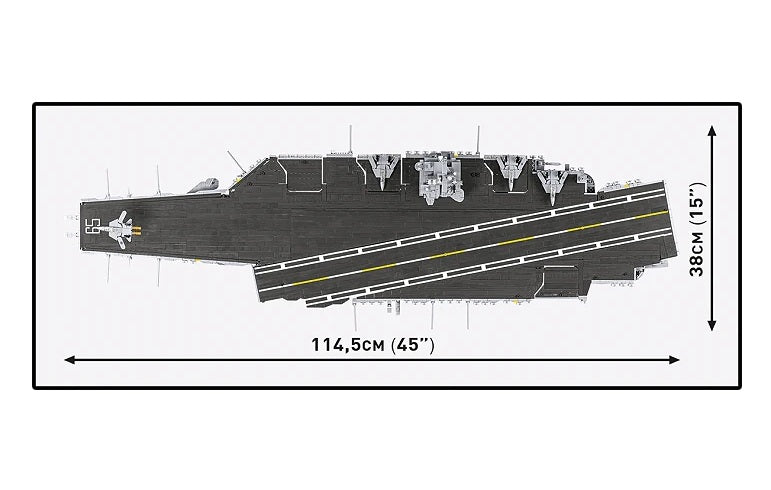 COBI 4869 - CVN-65 AIRCRAFT CARRIER