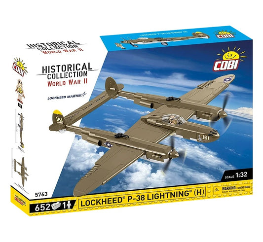 COBI 5763 - LOCKHEED P-38 LIGHTNING (H) (PRE-COMMANDE)
