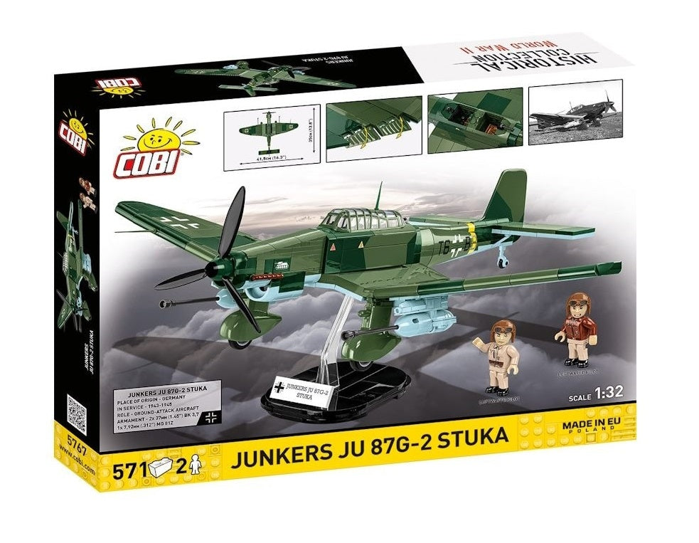 COBI 5767 - JUNKERS JU 87G-2 STUKA (PRE-COMMANDE)