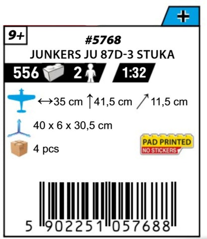 COBI 5768 - JUNKERS JU 87D-3 STUKA