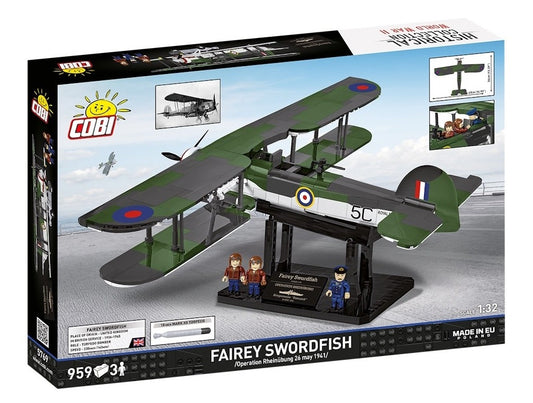 COBI 5769 - FAIREY SWORDFISH /OPERATION RHEINUBUNG 26 MAY 1941/ Executive Edition (PRE-COMMANDE)