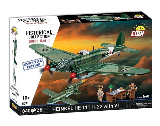 COBI 5771 - HEINKEL HE 111 H-22 WITH V1 Executive Edition (PRE-COMMANDE)