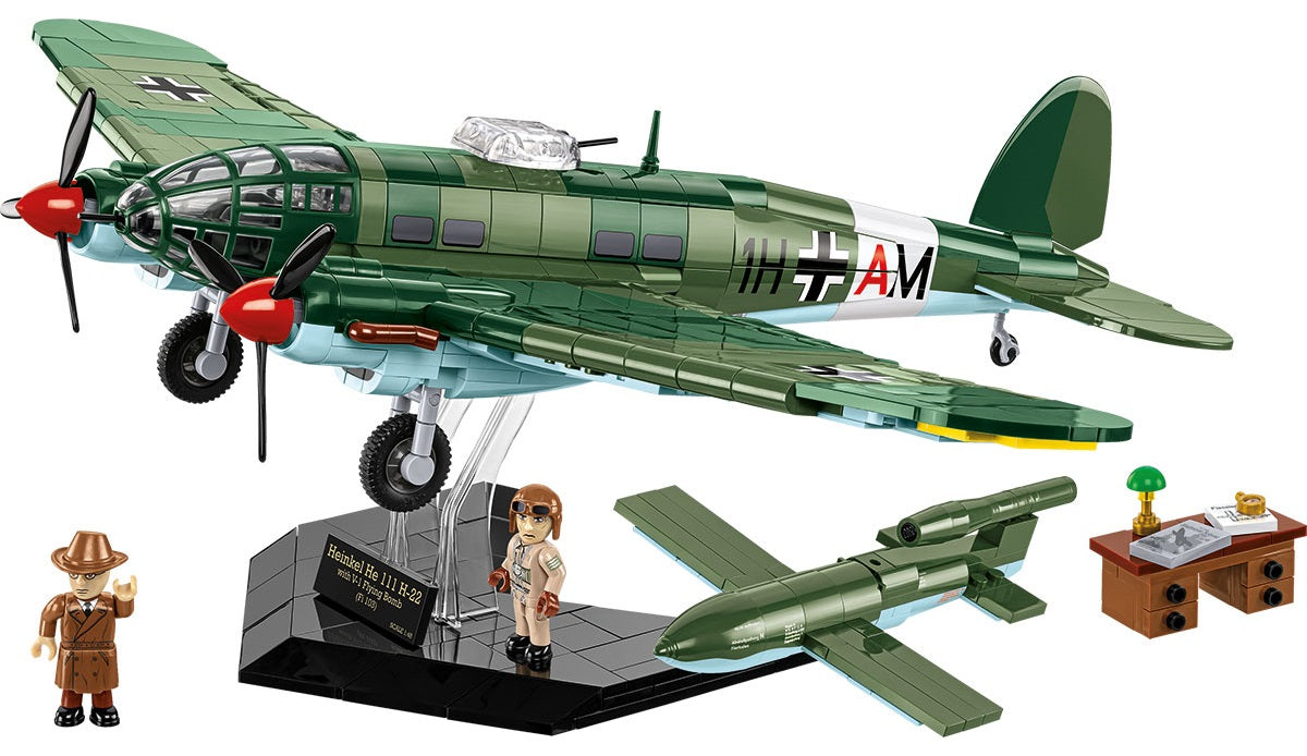 COBI 5771 - HEINKEL HE 111 H-22 WITH V1 FLYING BOMB Executive Edition