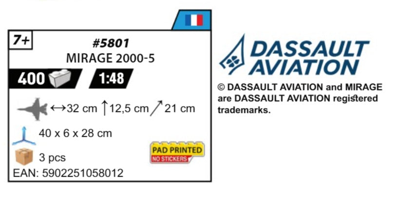 COBI 5801 - MIRAGE 2000-5