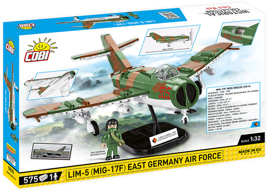 COBI 5825 - LIM-5 (MIG-17F) OSTDEUTSCHE LUFTWAFFE