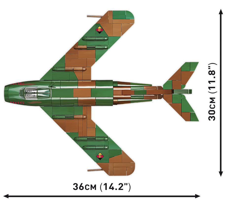 COBI 5825 - LIM-5 (MIG-17F) EAST GERMANY AIR FORCE