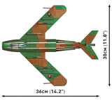 COBI 5825 - LIM-5 (MIG-17F) EAST GERMANY AIR FORCE